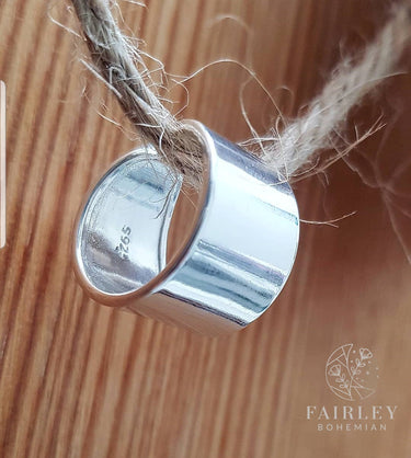 solid 925 sterling silver adjustable ring minimalist boho handmade